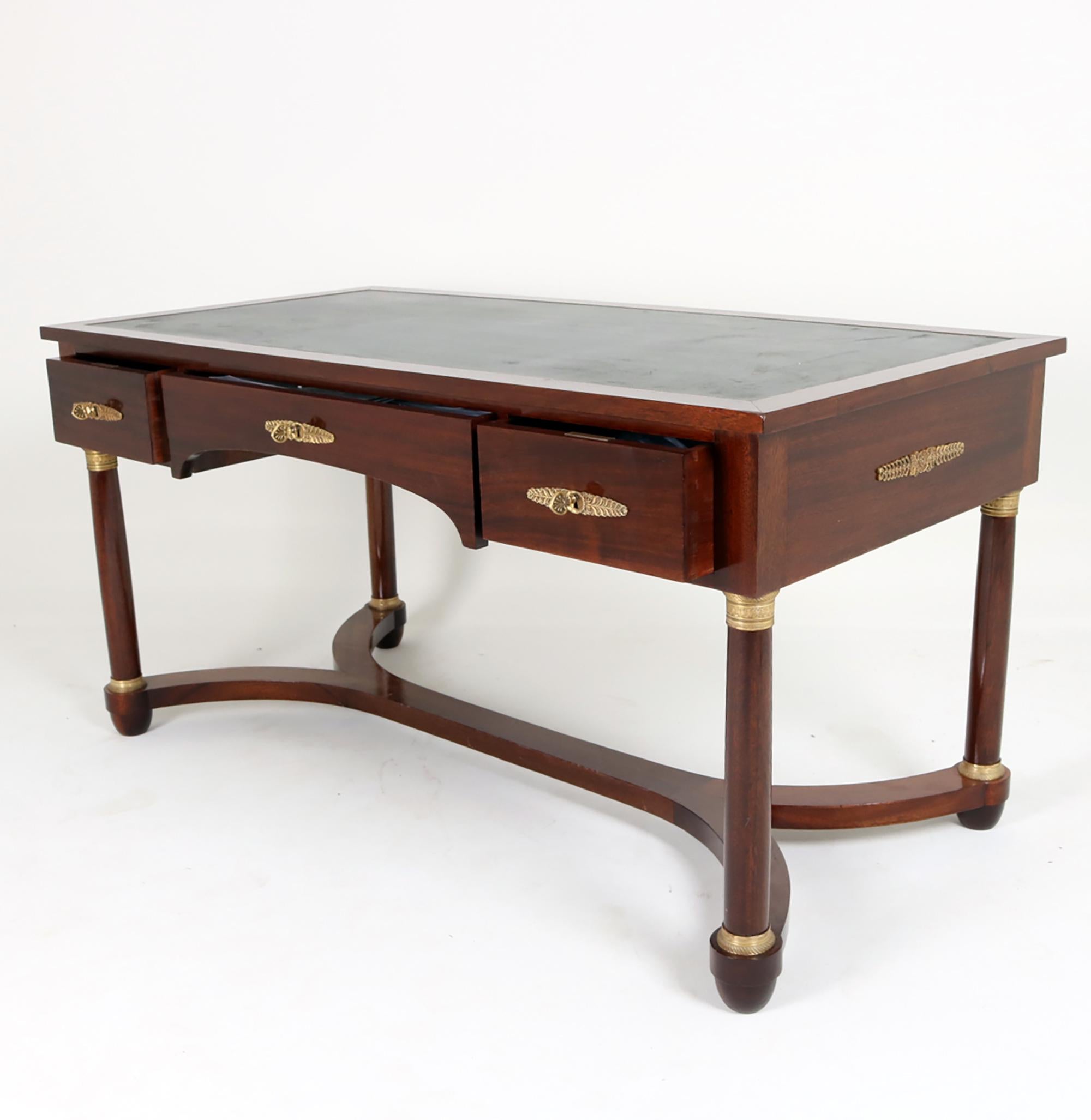 French Late 19th Century Empire Desk For Sale