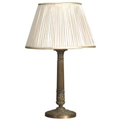 Late 19th Century Empire Style Bronze Lamp Base