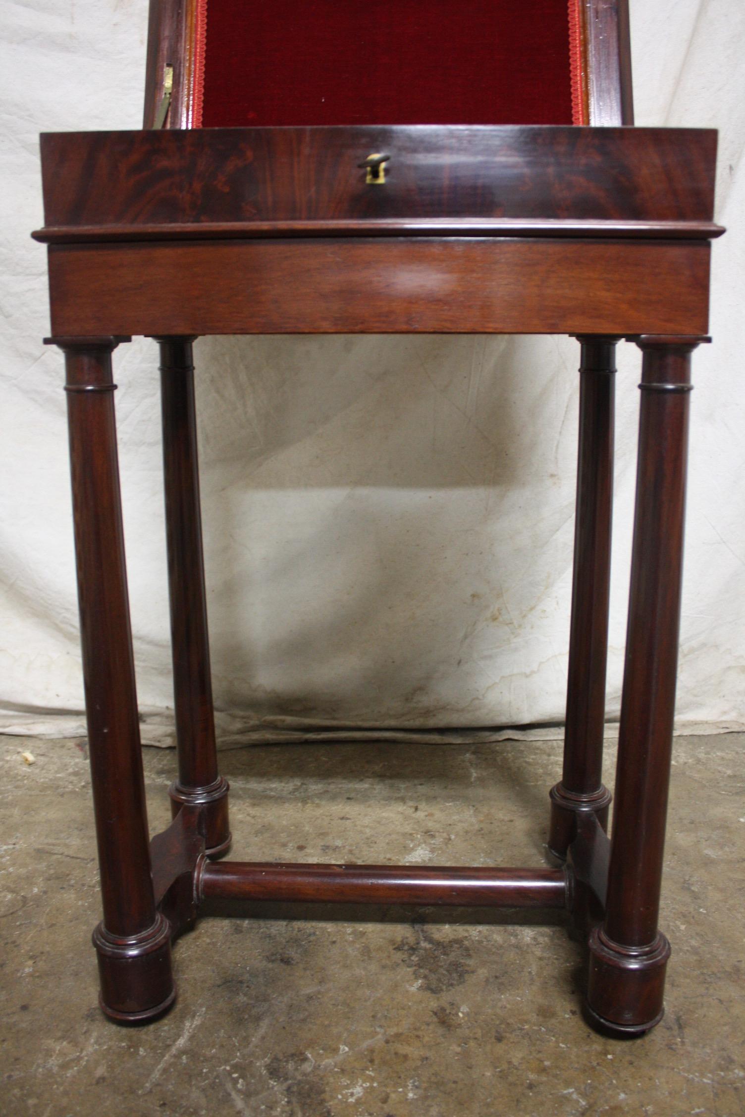 Late 19th Century Empire Style Side Table For Sale 10