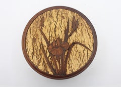 Late 19th Century English Aesthetic Movement Collar Box