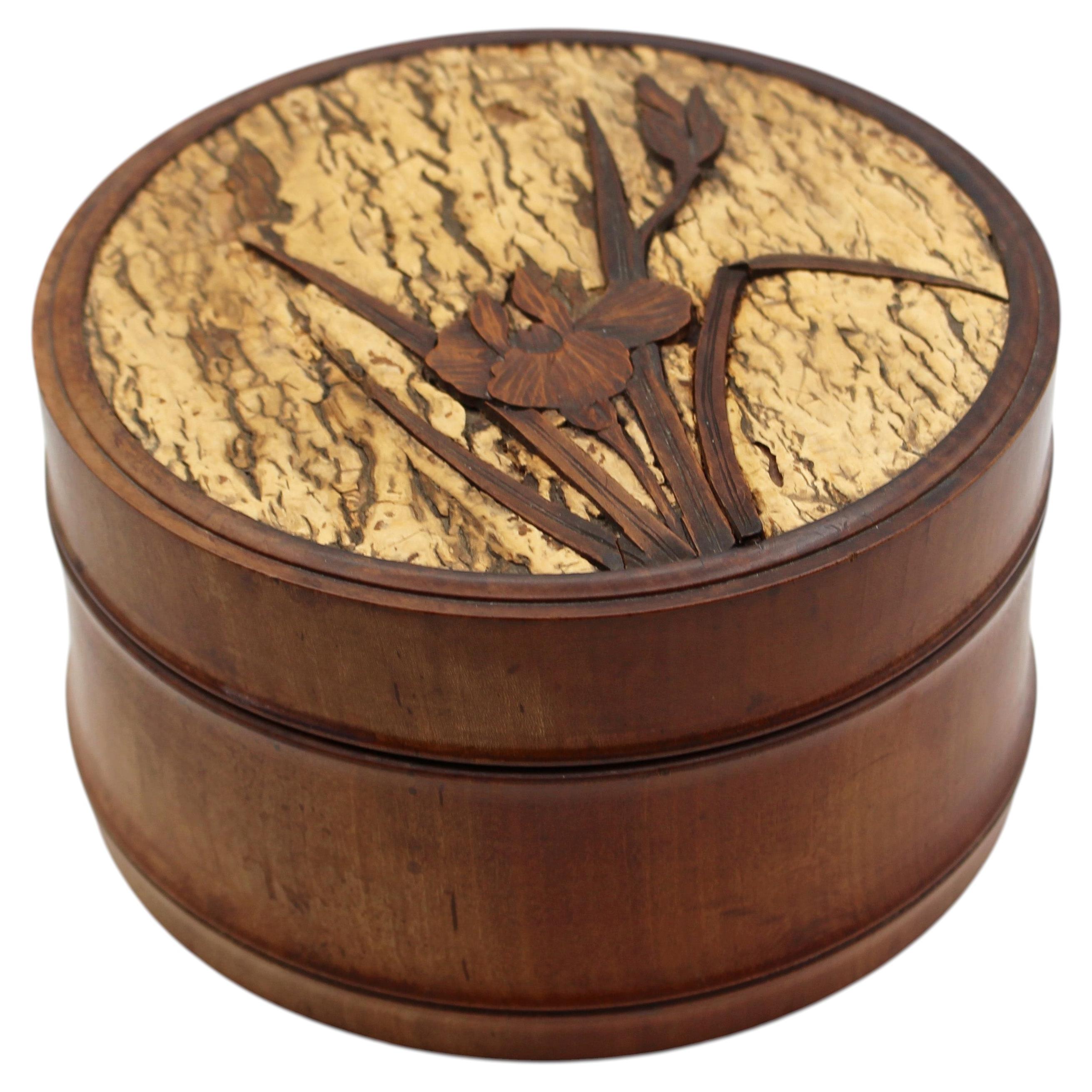 Late 19th Century English Aesthetic Movement Collar Box