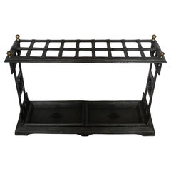 Late 19th Century English Arts & Crafts Cast Iron Stick & Umbrella Stand