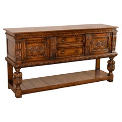 Late 19th Century English Carved Pot Board
