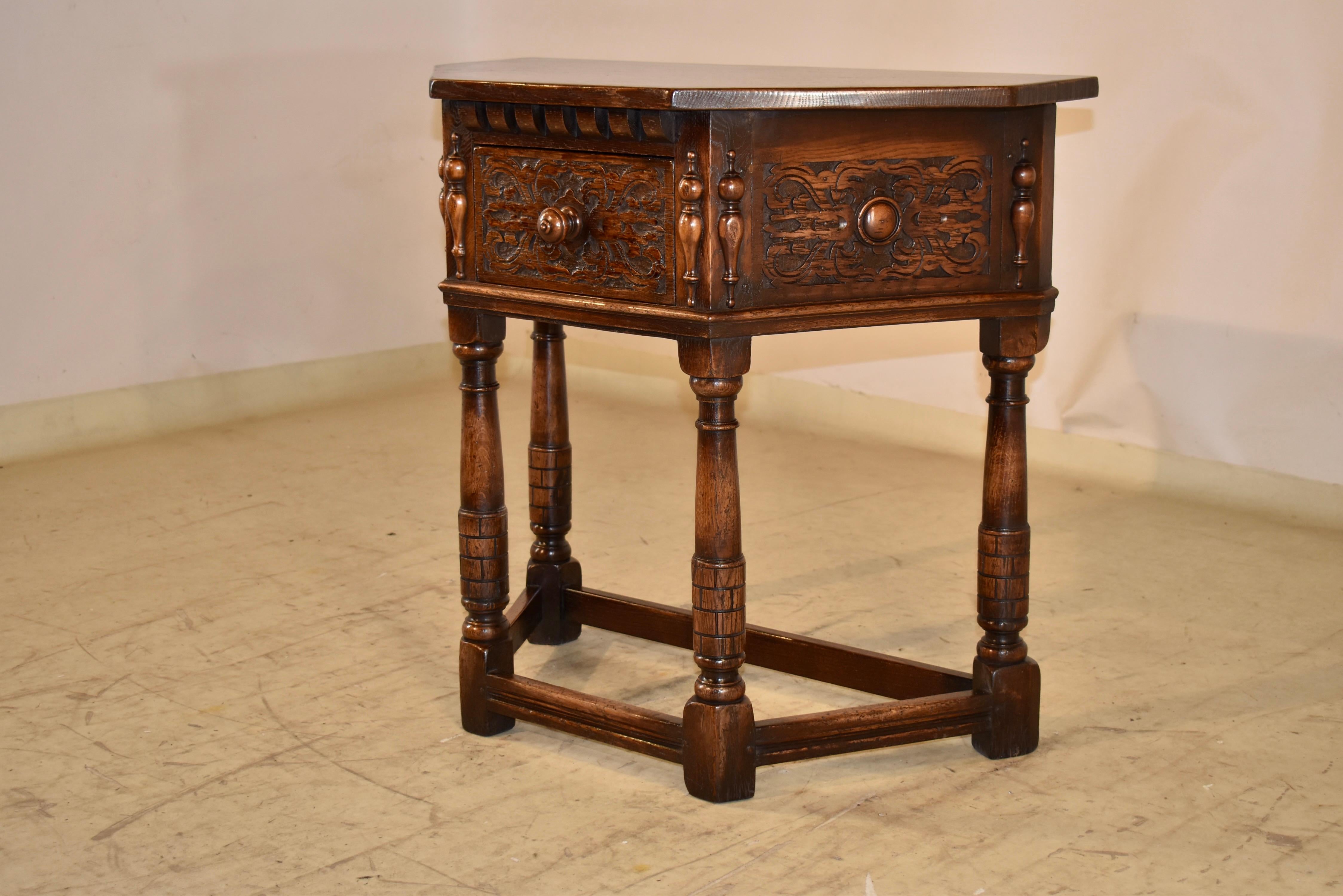 Late 19th Century English Console Table In Good Condition For Sale In High Point, NC