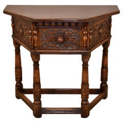 Table console anglaise de la fin du 19e siècle