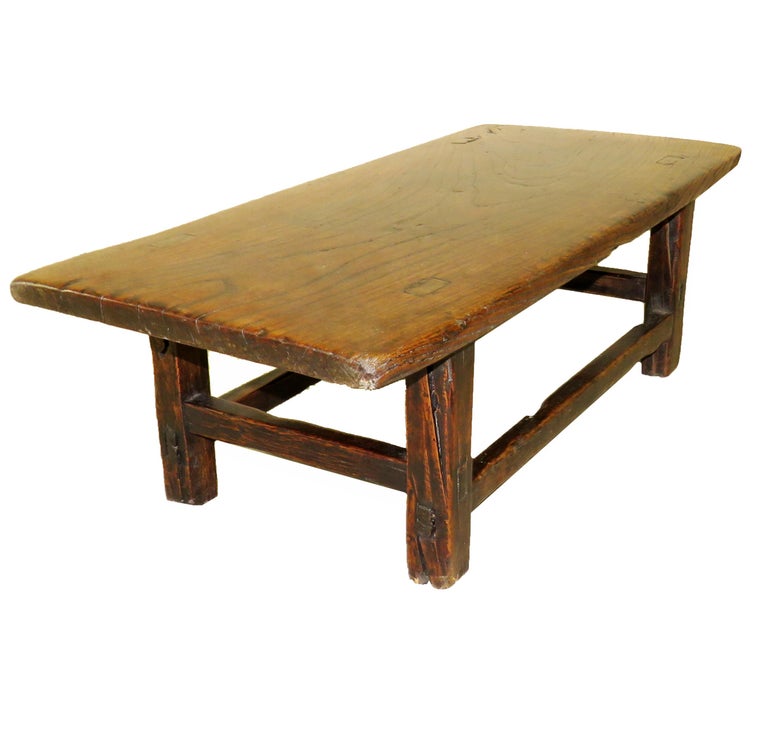 Late 19th Century English Elm Coffee Table at 1stDibs english elm