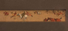Late 19th Century English Fox Hunt Print Section