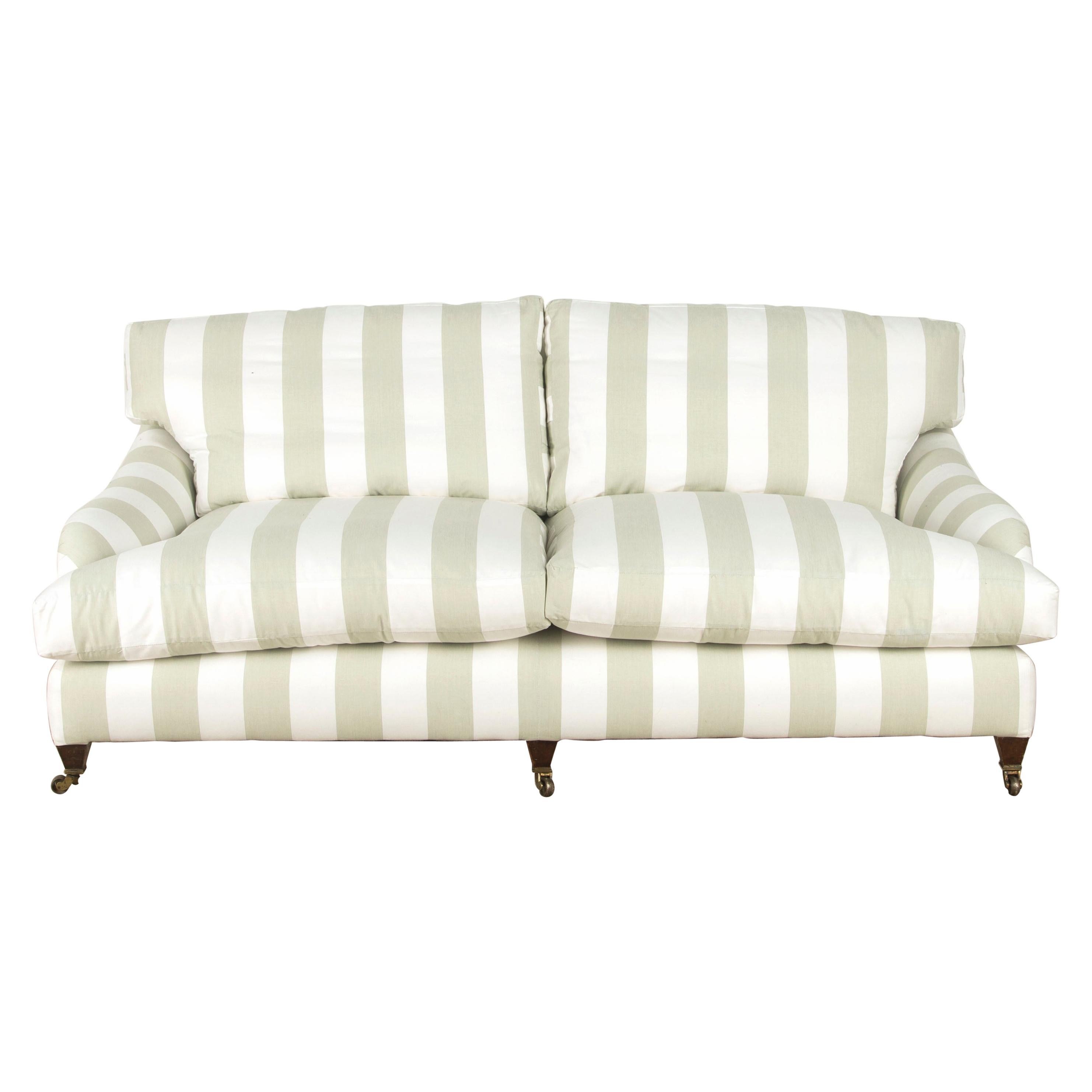 Late 19th Century English Howard Style Sofa