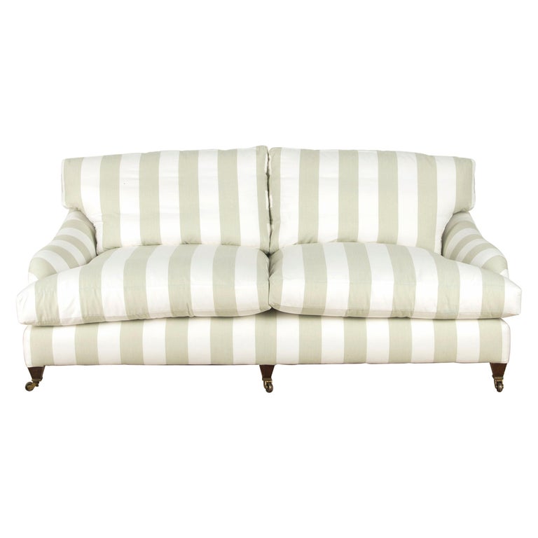 Late 19th Century English Howard Style Sofa at 1stDibs