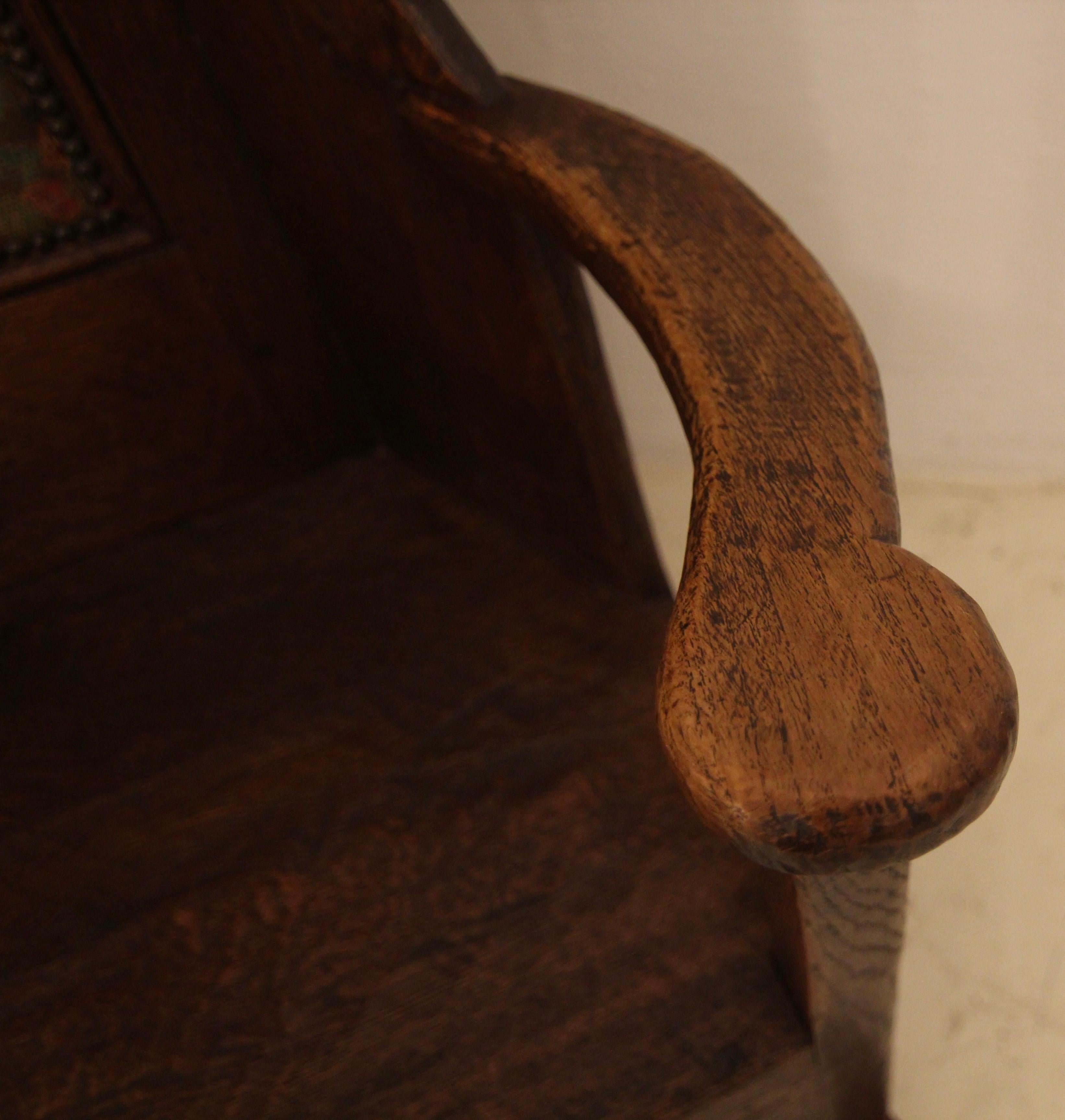 Late 19th Century English Lambing Chair In Good Condition For Sale In Dusseldorf, DE