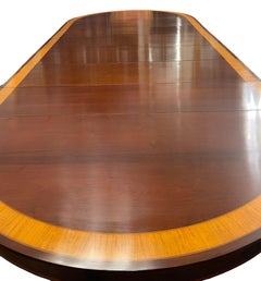 Late 19th Century English Mahogany Extension Dining Table