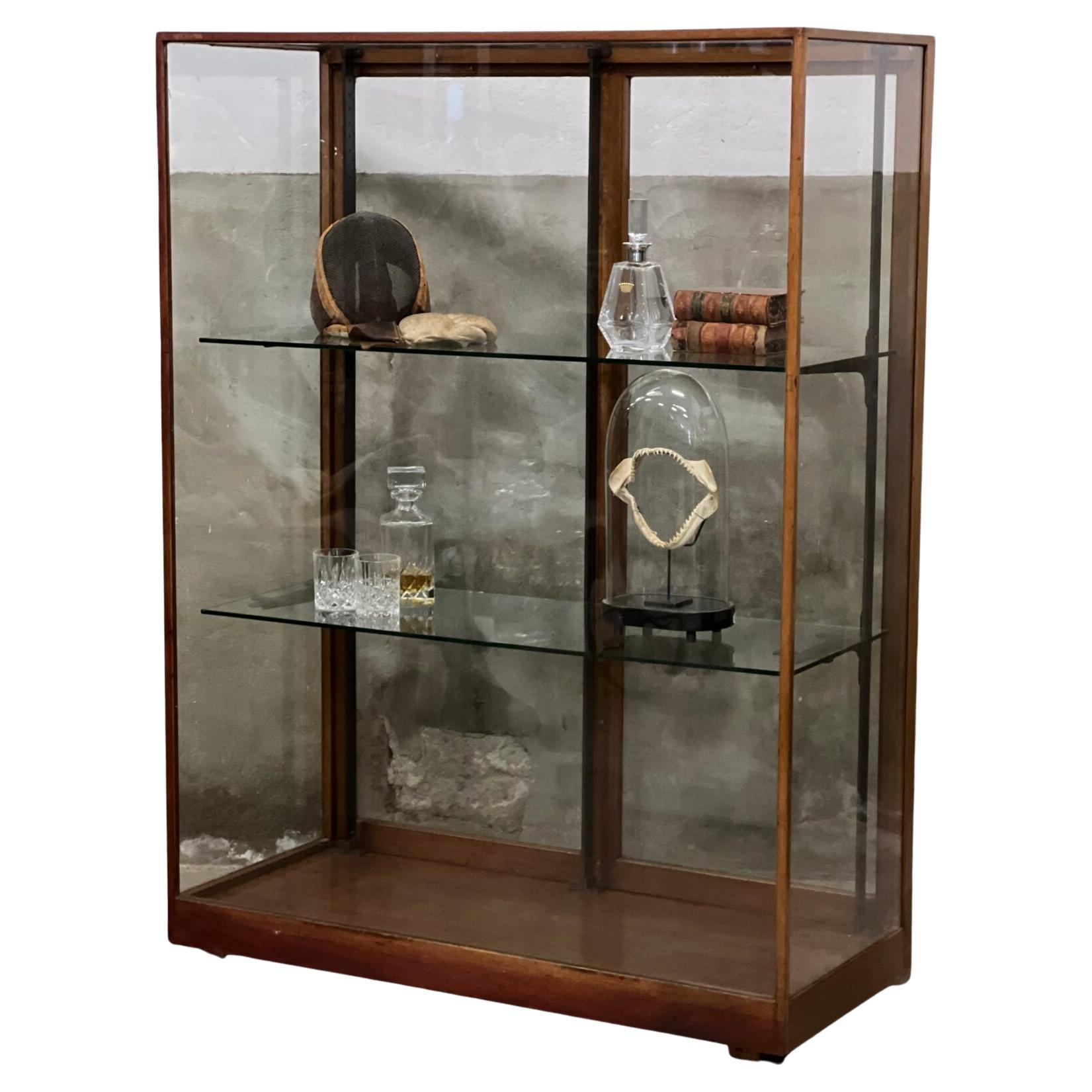 Handmade Vitrine Display Case Side Table at 1stDibs