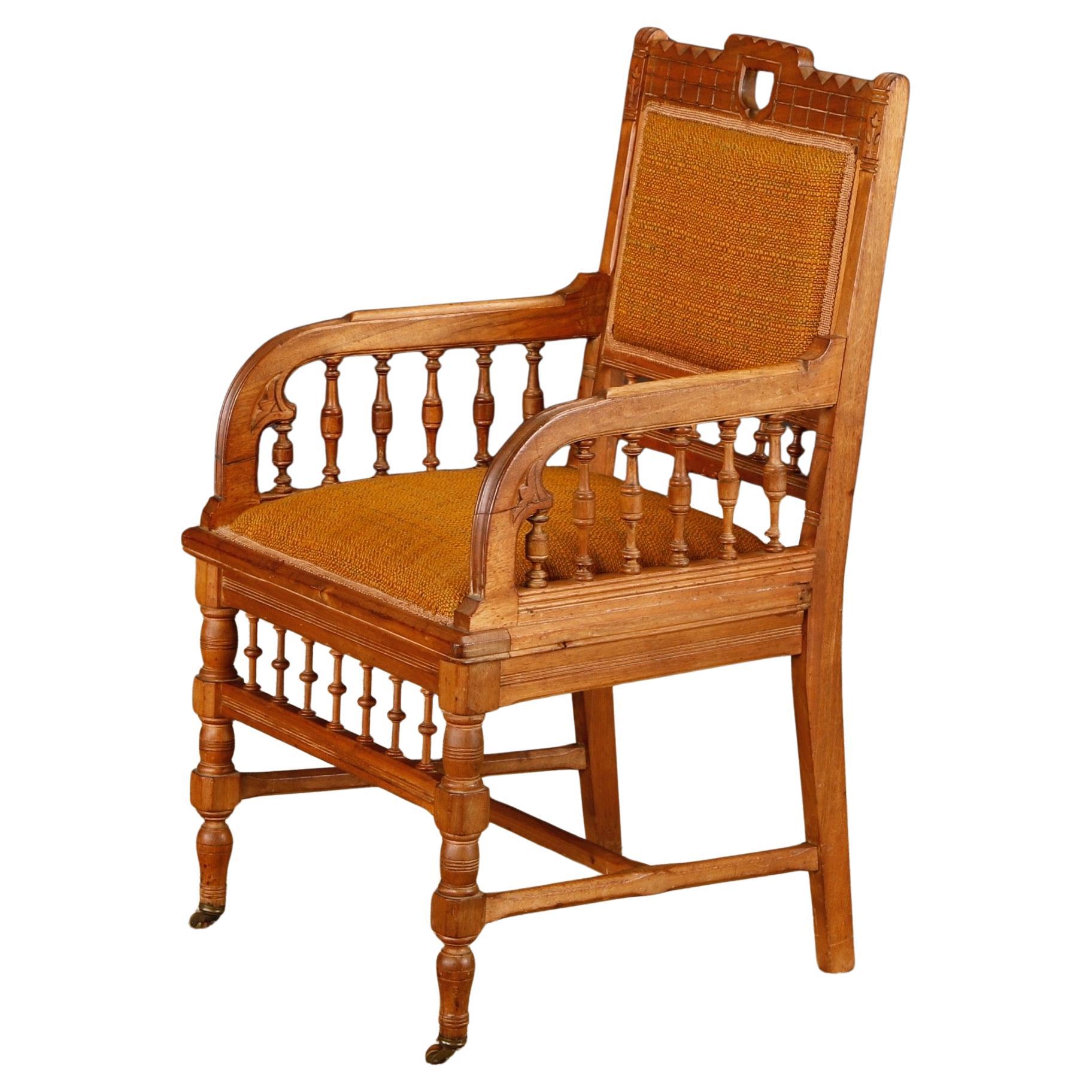 Englischer Eiche Aesthetic Movement Sessel des späten 19. Jahrhunderts im Angebot