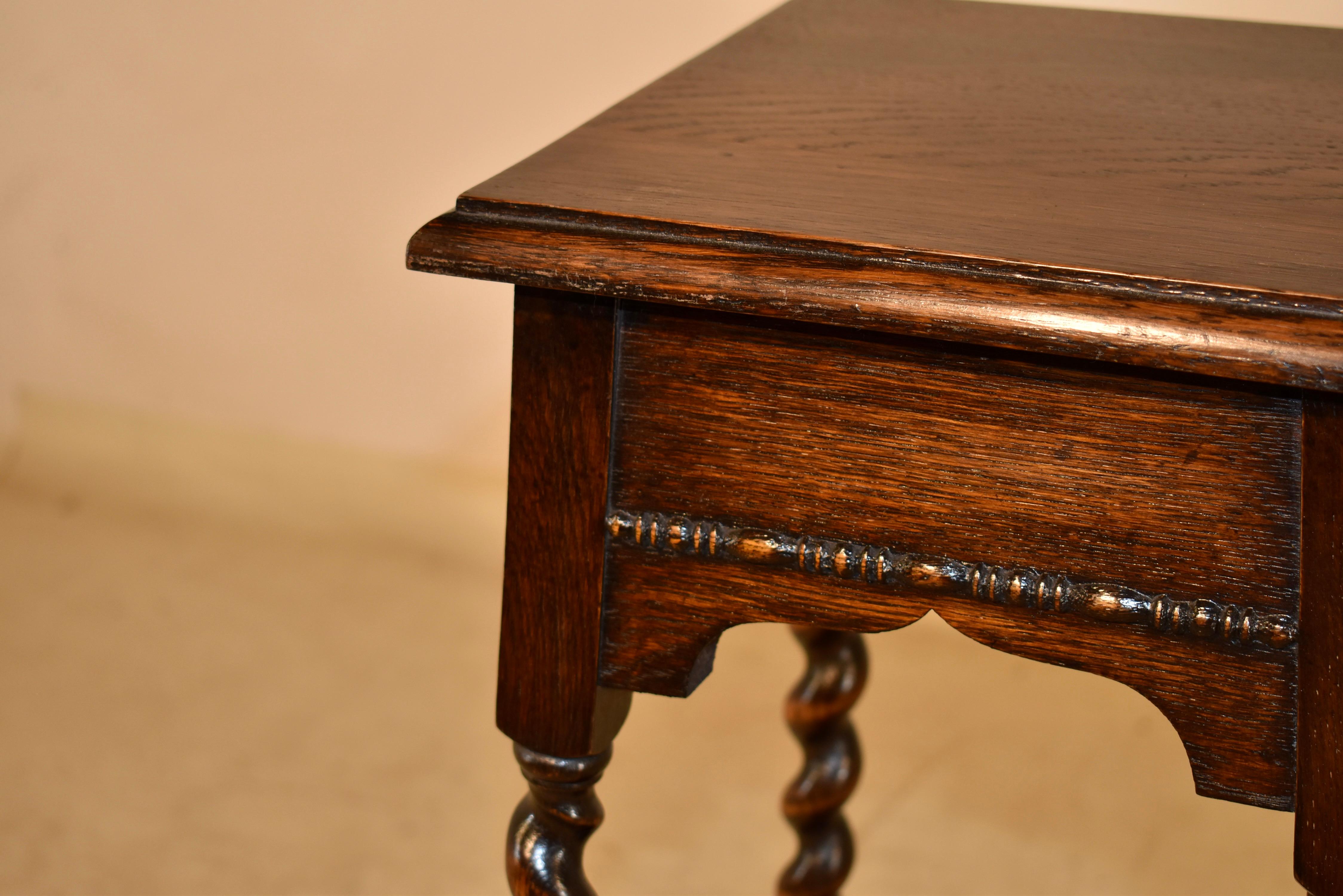Late 19th Century English Oak Fern Stand 5