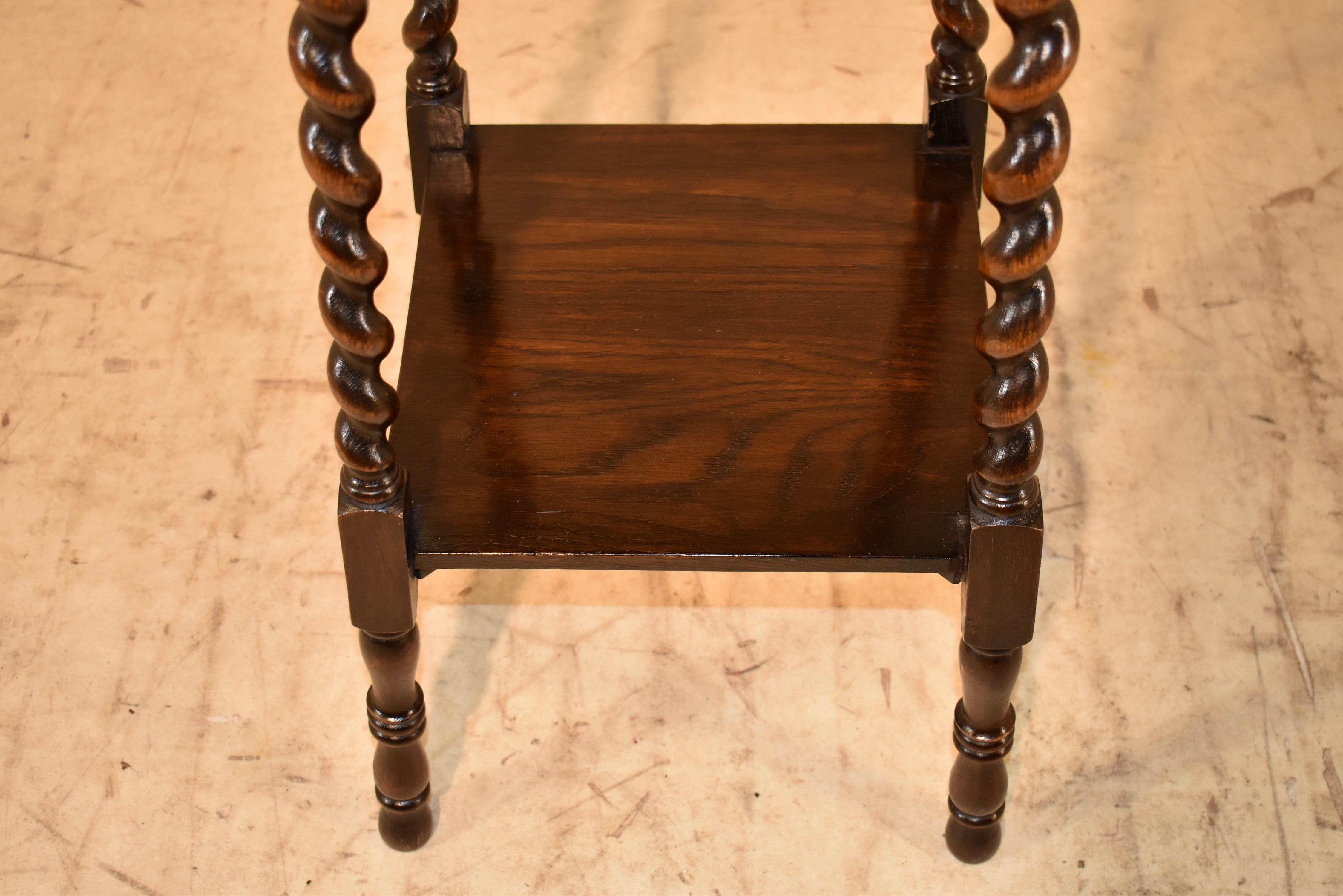 Late 19th Century English Oak Fern Stand 4