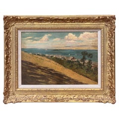 Late 19th Century English Oil Painting of Appledore on the North Devon Coast