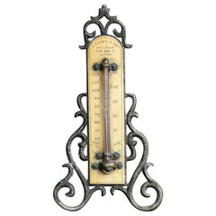 Antique Late 19th Century English Opticians Thermometer