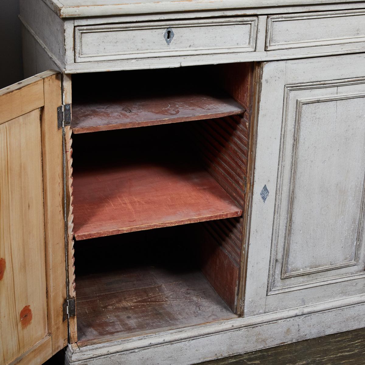 Late 19th Century English Painted Bookcase 4