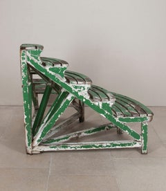 Late 19th Century English Painted Wooden Plant Stand