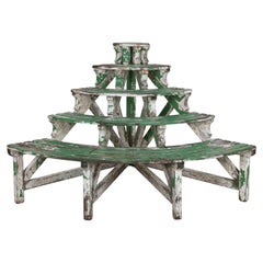 Late 19th Century English Painted Wooden Plant Stand