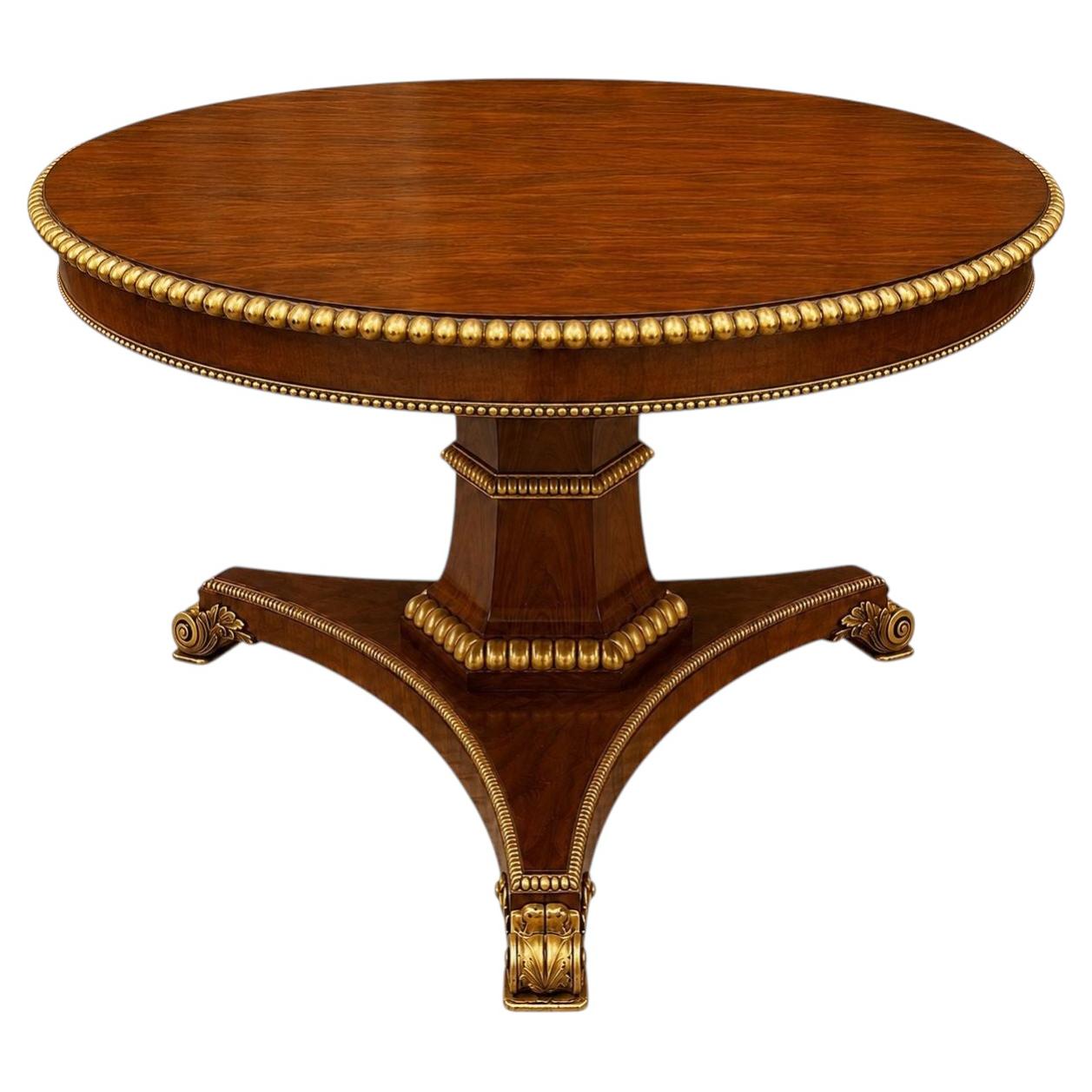 Mesa inglesa de pedestal de finales del siglo XIX en venta