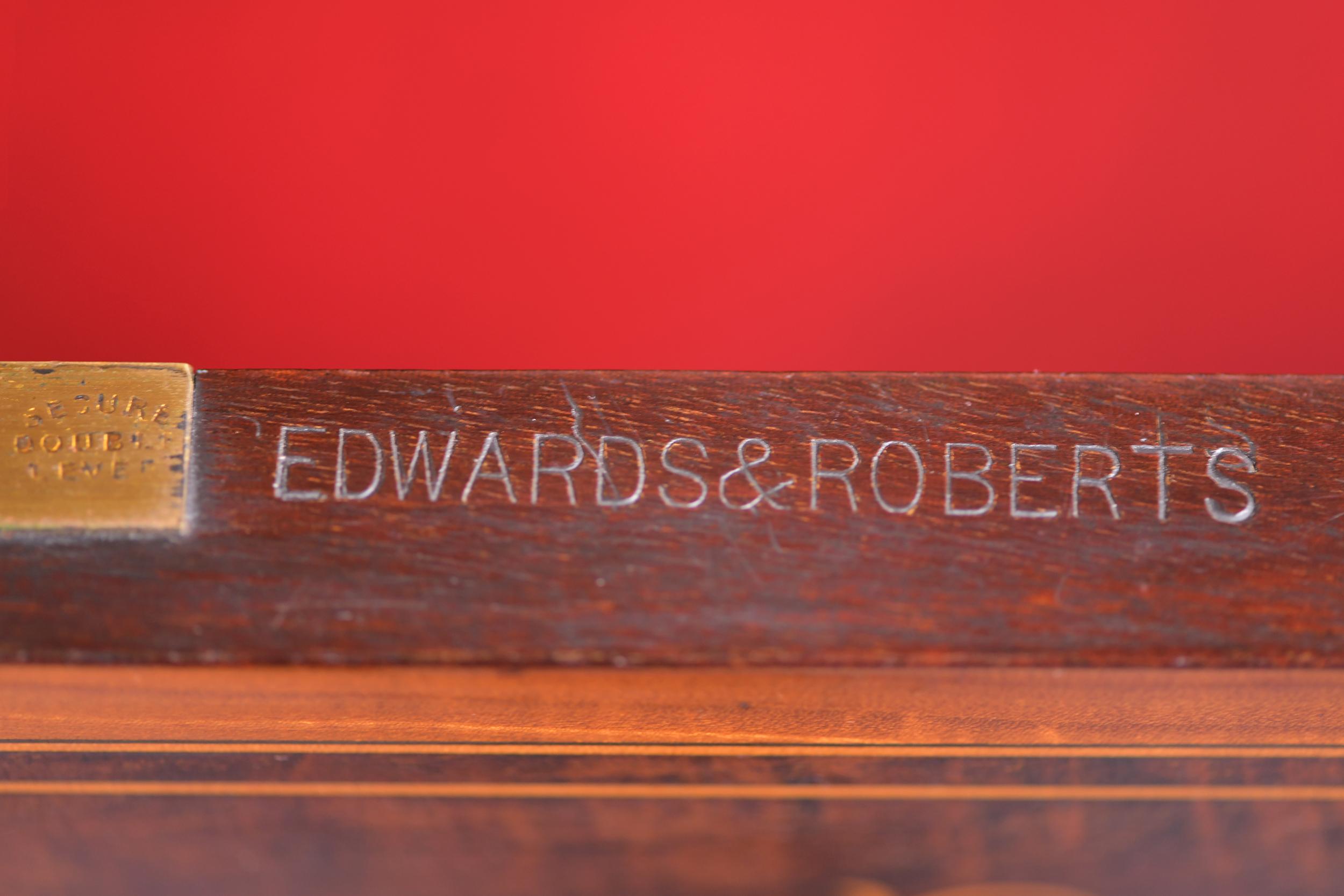 Late 19th Century English Secretaire Bookcase by Edwards & Roberts For Sale 6