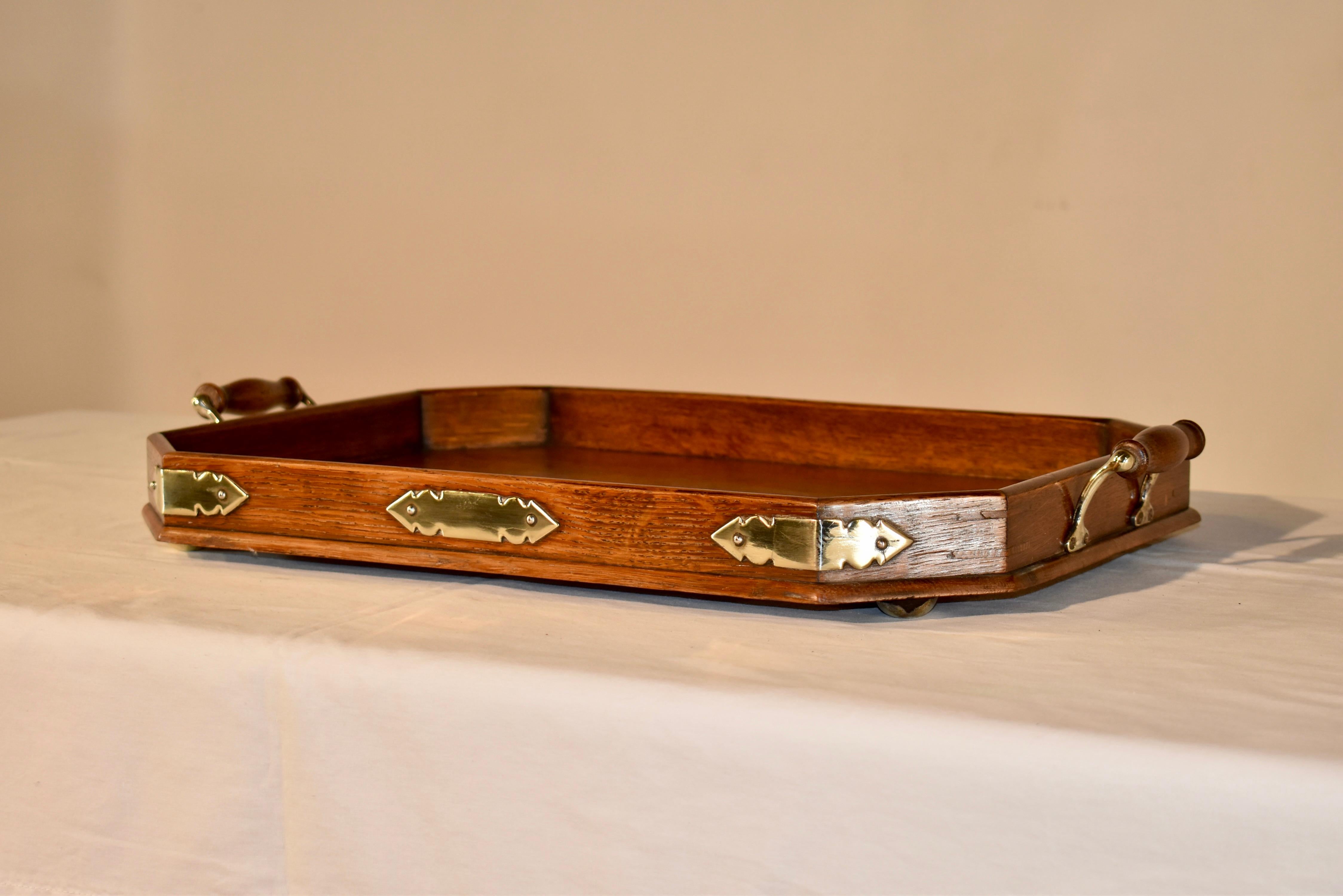 Victorian Late 19th Century English Serving Tray For Sale