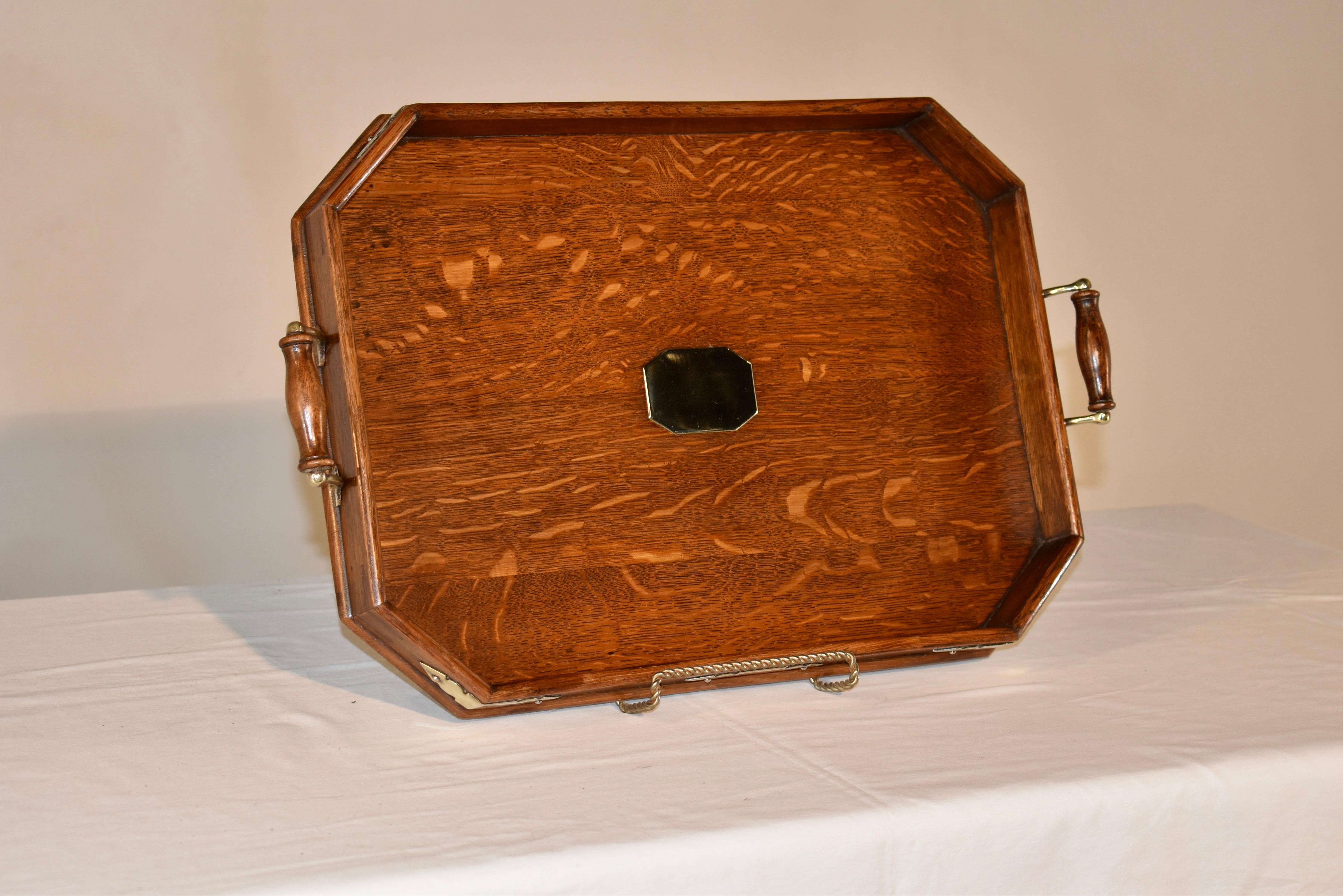 Late 19th Century English Serving Tray For Sale 1
