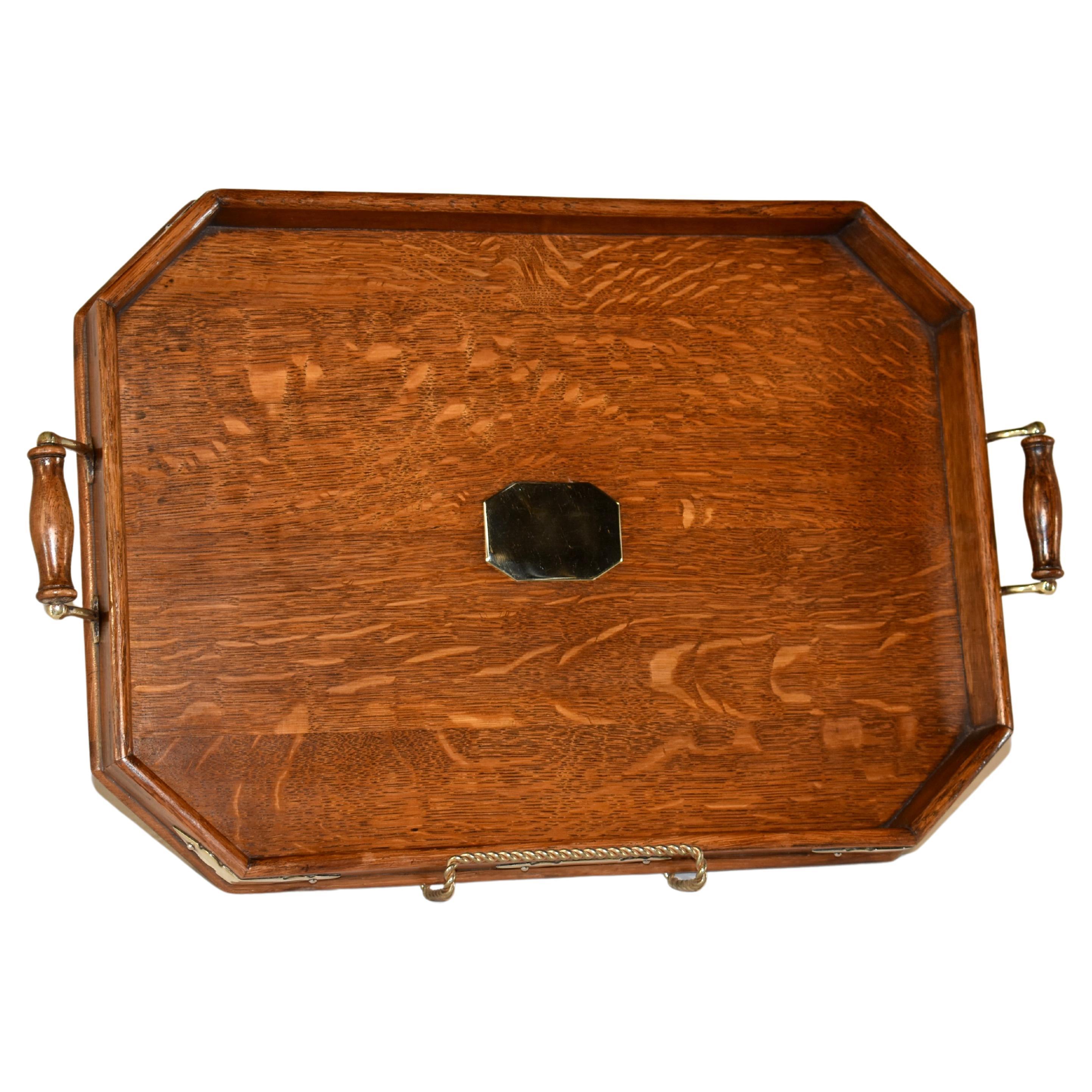 Late 19th Century English Serving Tray For Sale