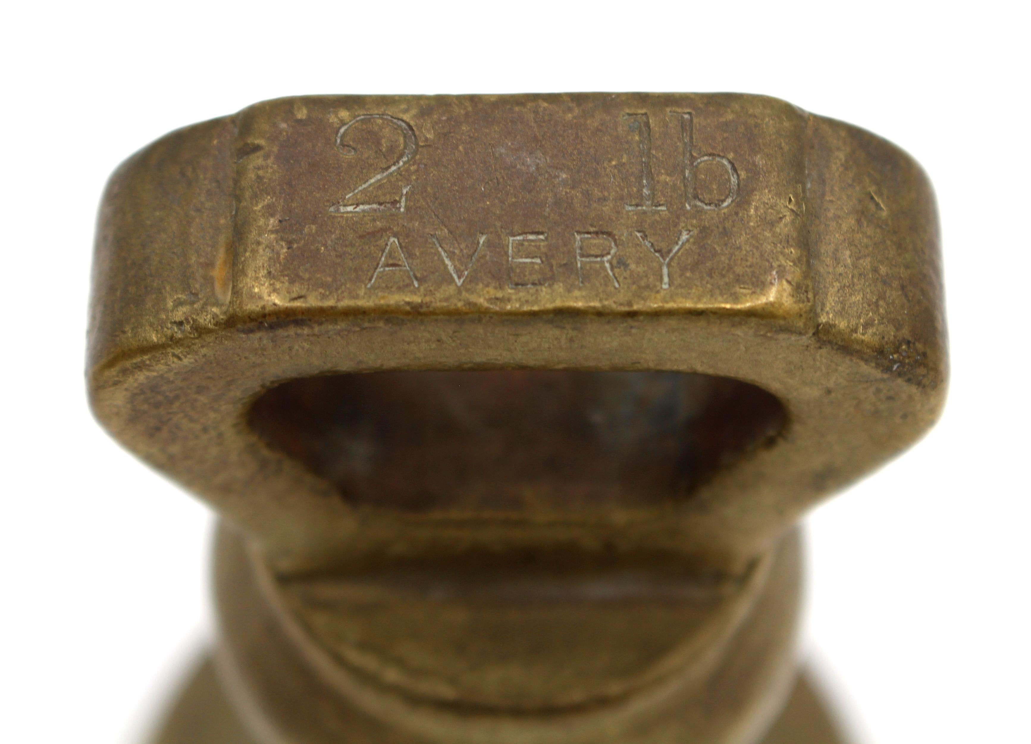 Late 19th Century English Set of 5 Brass Bell Weights 2