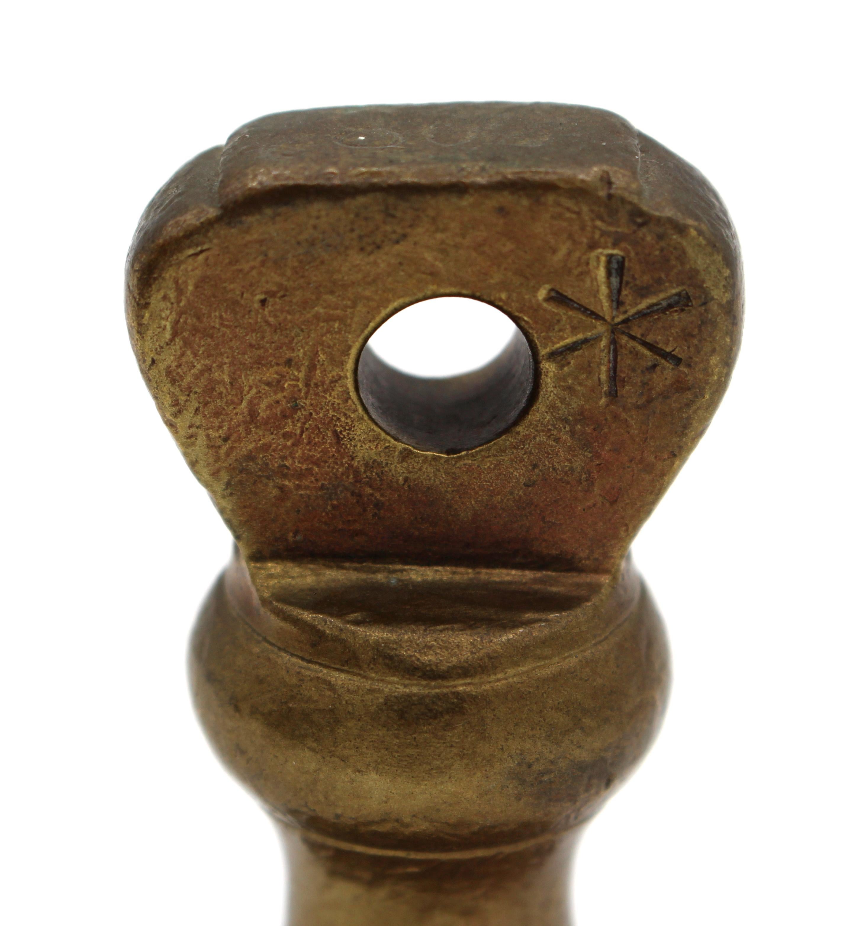 Late 19th Century English Set of 5 Brass Bell Weights 3