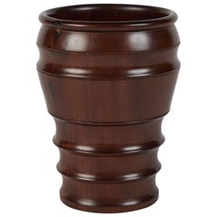 Late 19th Century English Urn in Wood