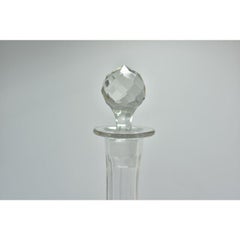 Late 19th Century Engraved Wine Carafe