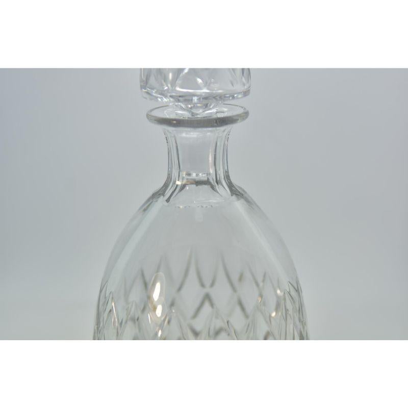 engraved wine decanter
