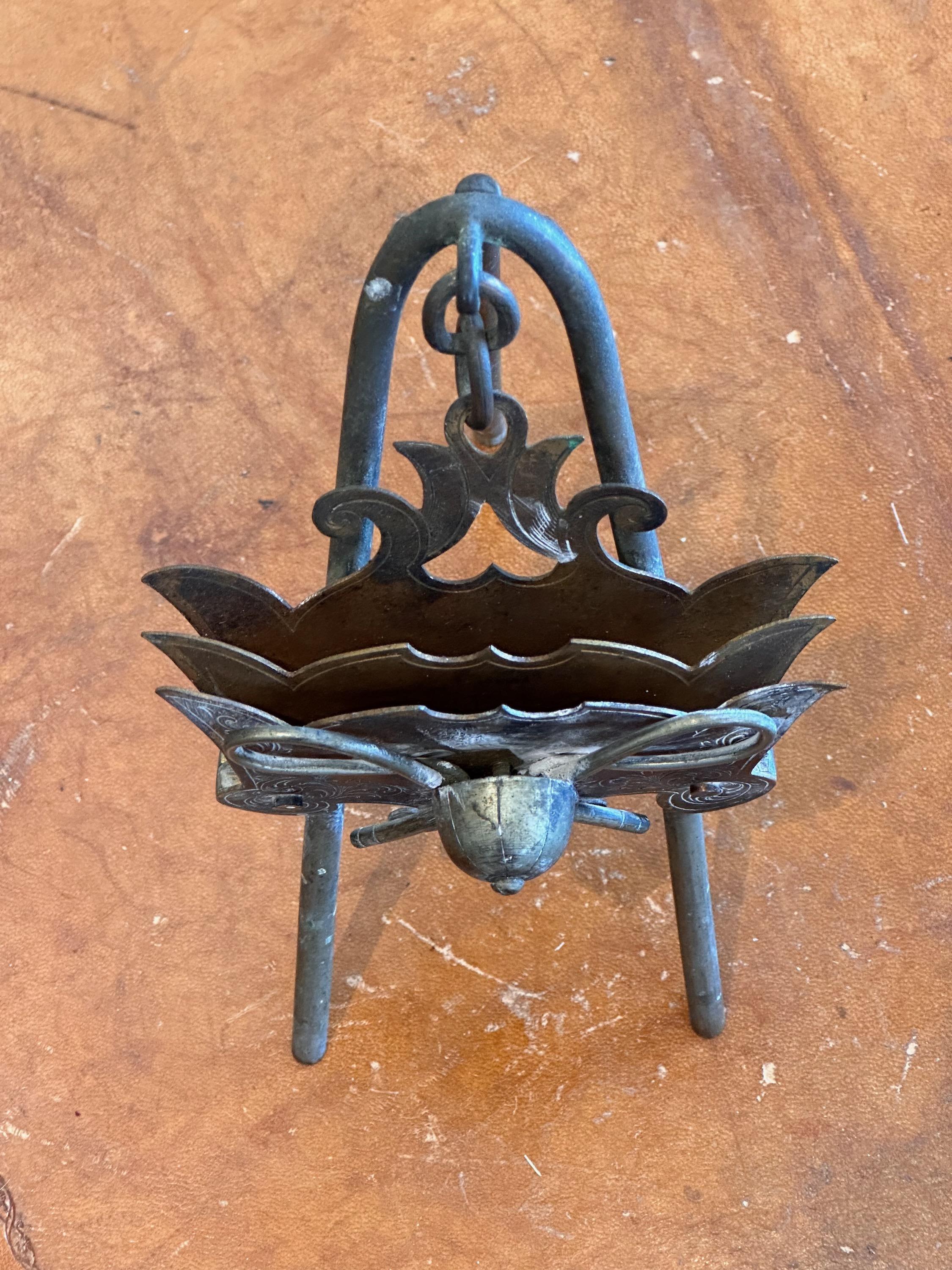 British Late 19th Century Equestrian Card Holder For Sale