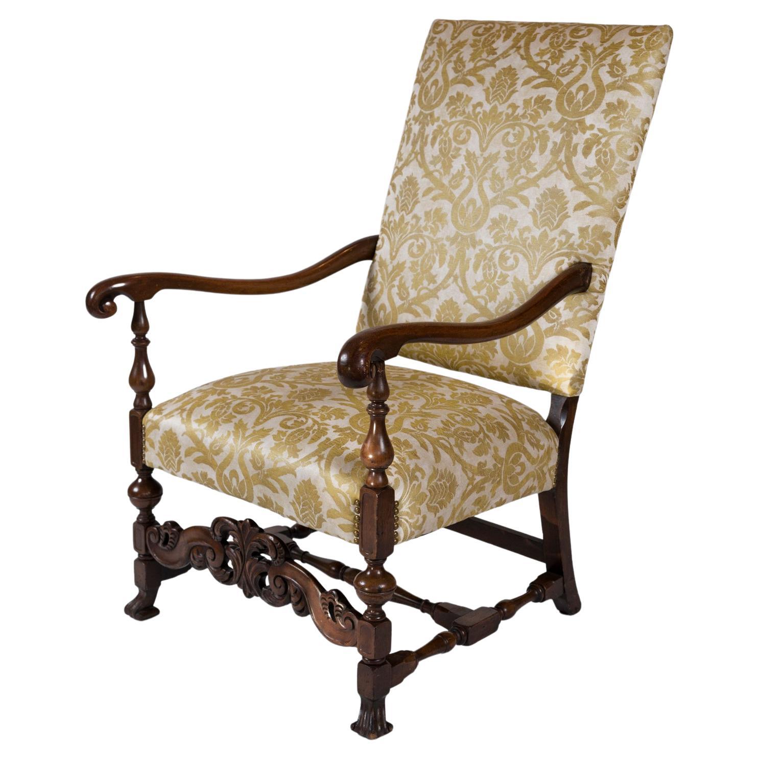 Late 19th Century European Arm Chair For Sale