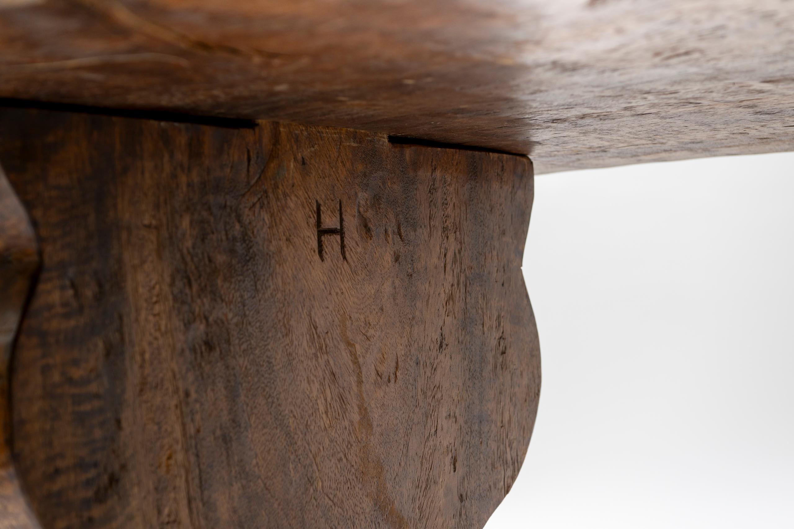 Tavolo da fattoria rustico europeo della fine del XIX secolo, fatto a mano in vendita 3