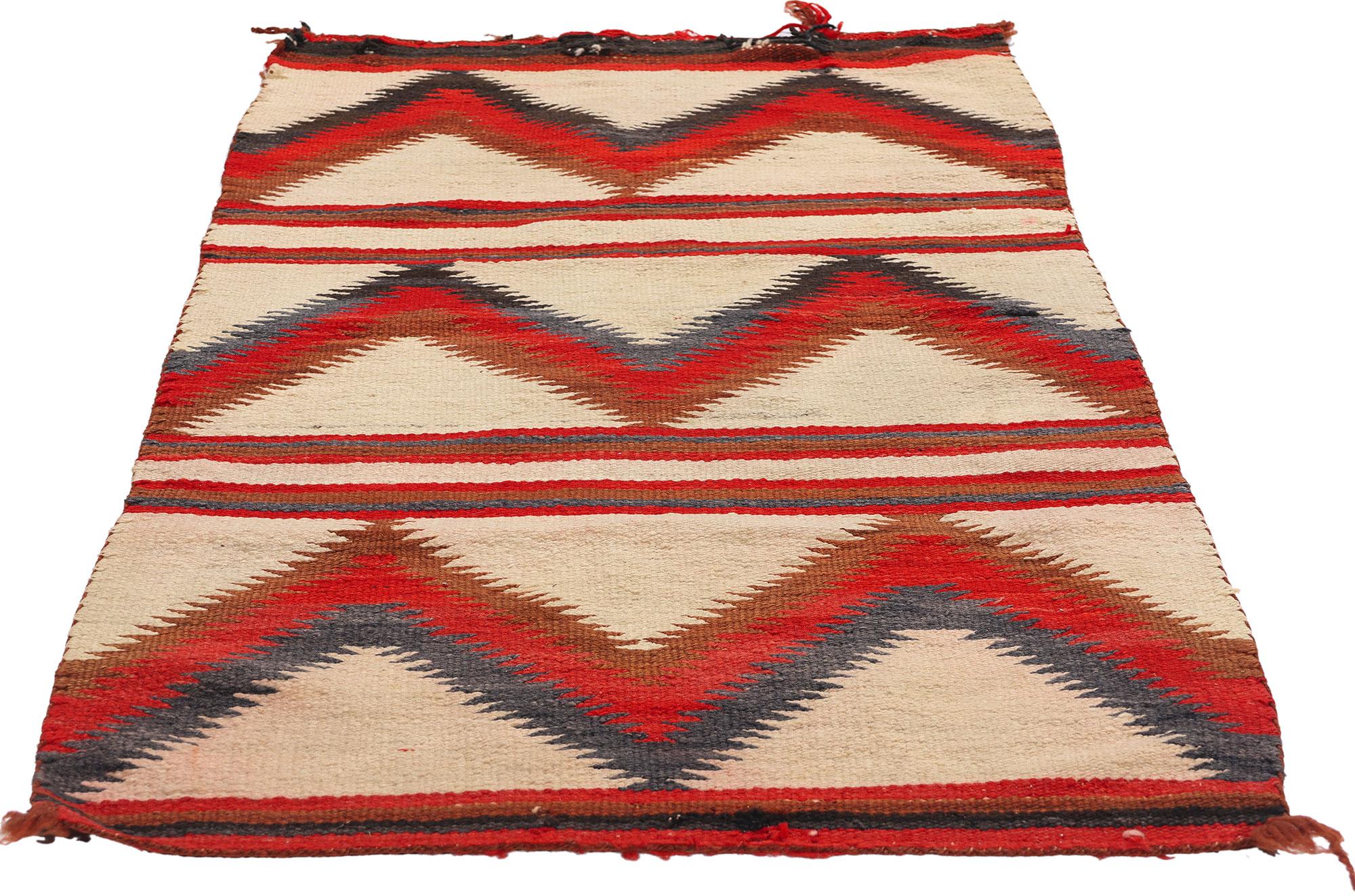 Spanish Colonial Late 19th Century Antique Eye Dazzler Southwest Modern Rug  Circa 1890s For Sale