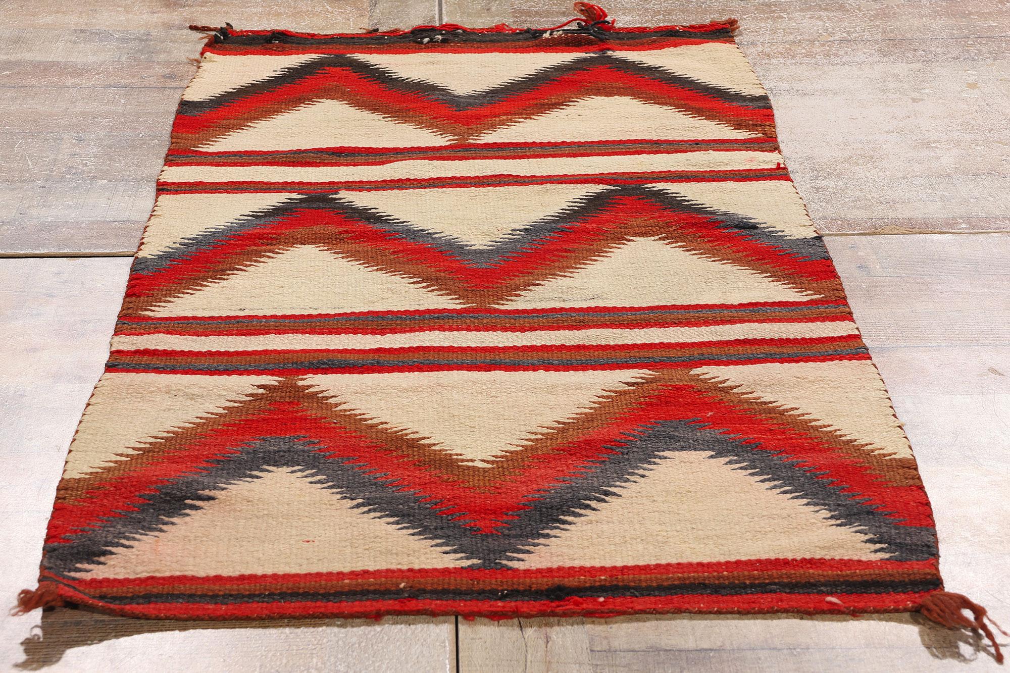 Late 19th Century Antique Eye Dazzler Southwest Modern Rug  Circa 1890s For Sale 1