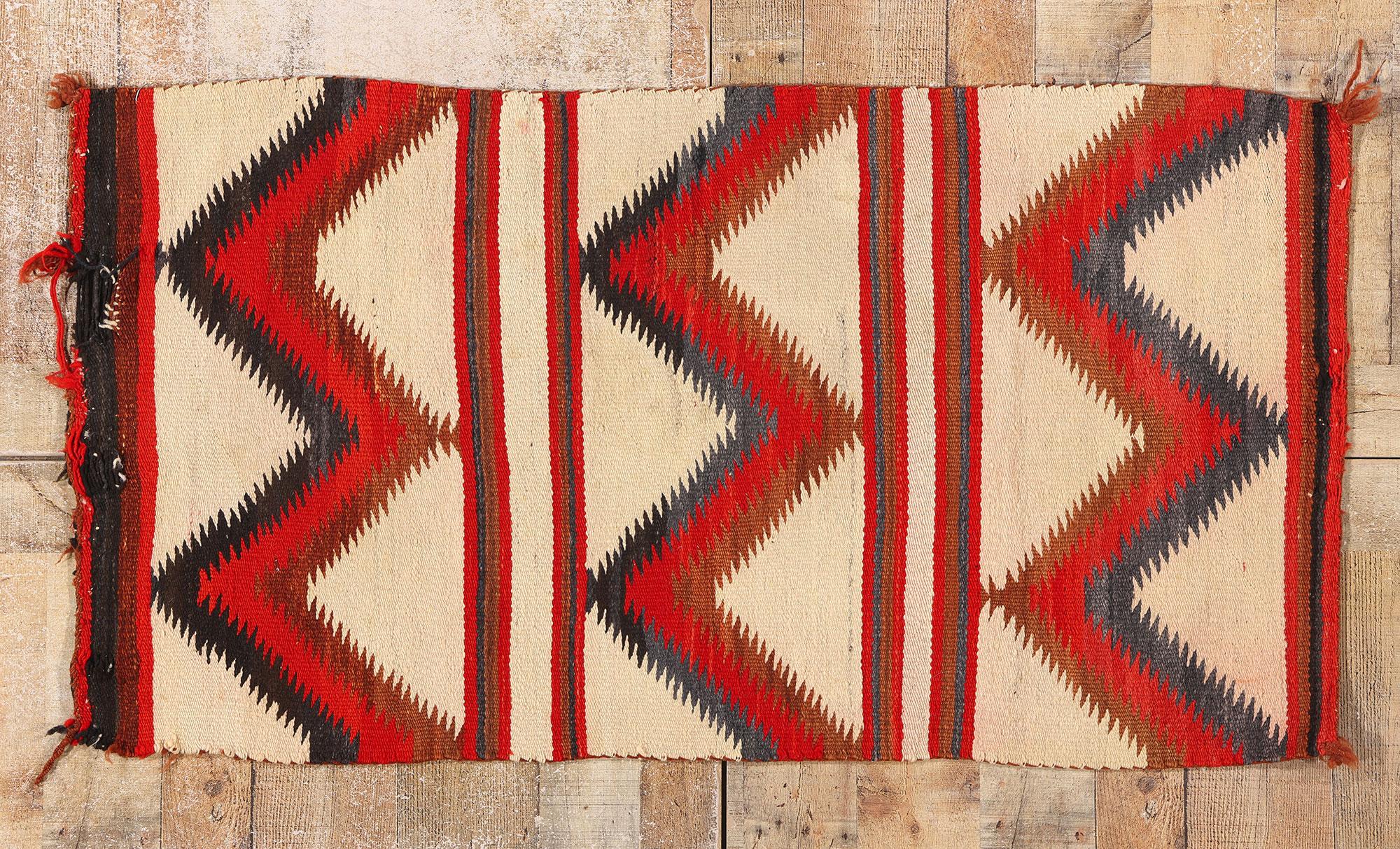 Late 19th Century Antique Eye Dazzler Southwest Modern Rug  Circa 1890s For Sale 2