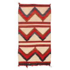 Flachgewebte Teppiche im Navajo-Stil aus dem späten 19.