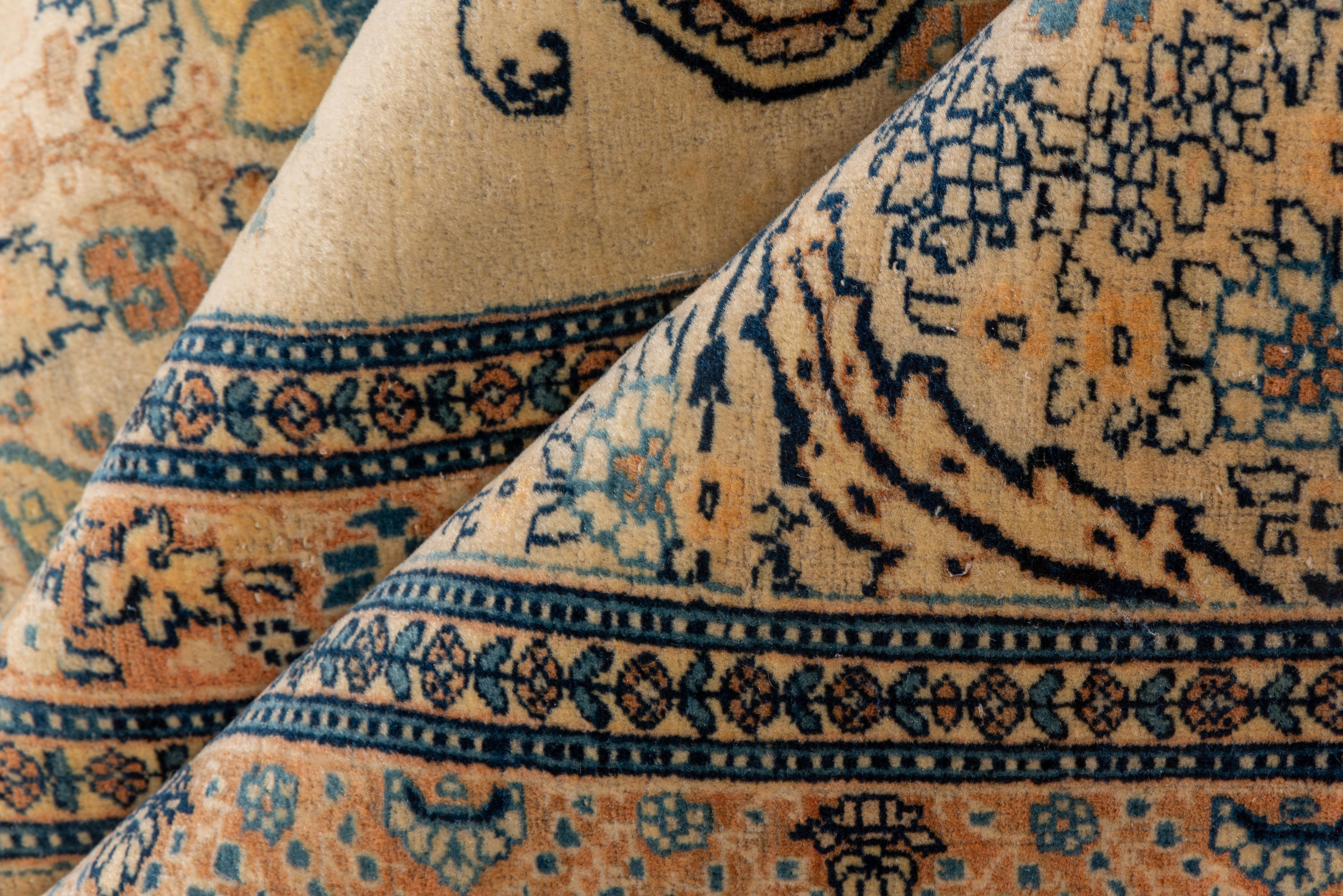 Late 19th Century Fancy Persian Haji Jalili Tabriz Carpet In Good Condition For Sale In New York, NY
