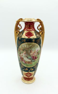 Vases Art nouveau de Vienne de la fin du XIXe siècle
