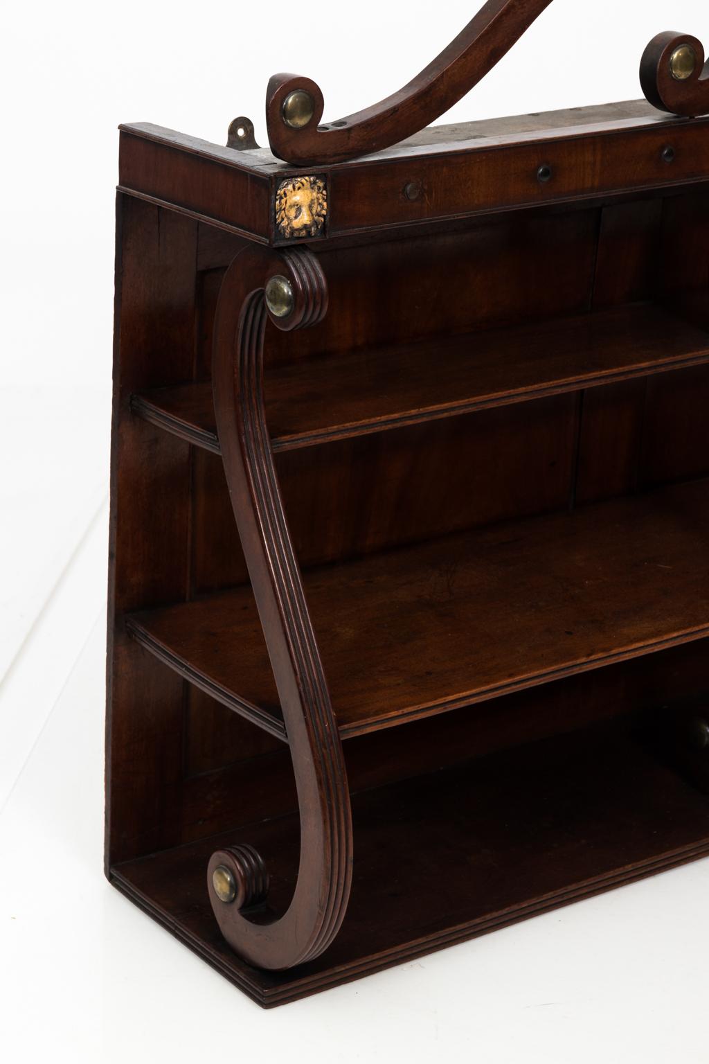 Late 19th Century Federal Style Mahogany Bookshelf 2