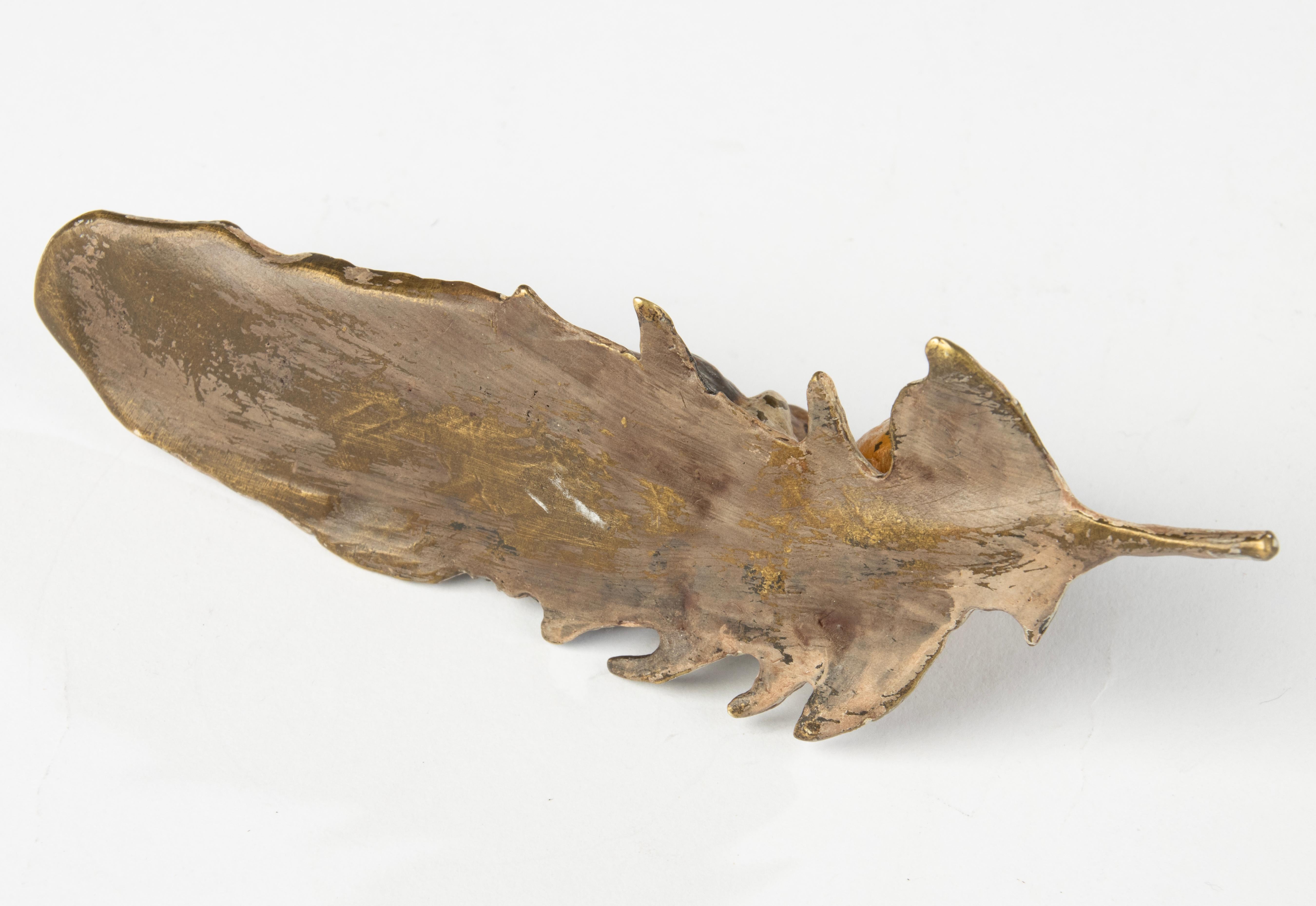 Fin du 19e siècle Figurine - Vienna Bronze - Peint à froid - Oiseaux à la plume en vente 6