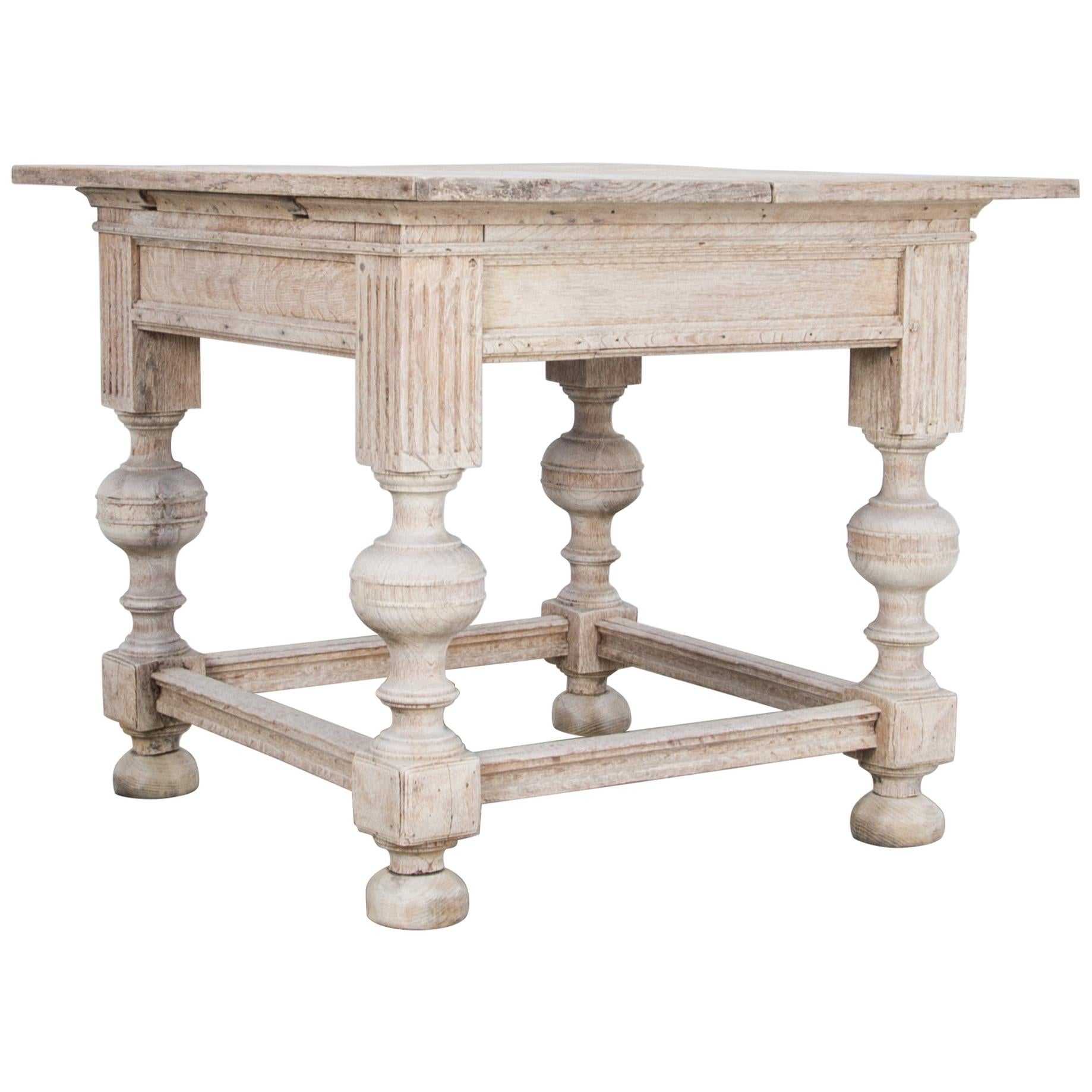 Late 19th Century Flemish Hidden Storage Table