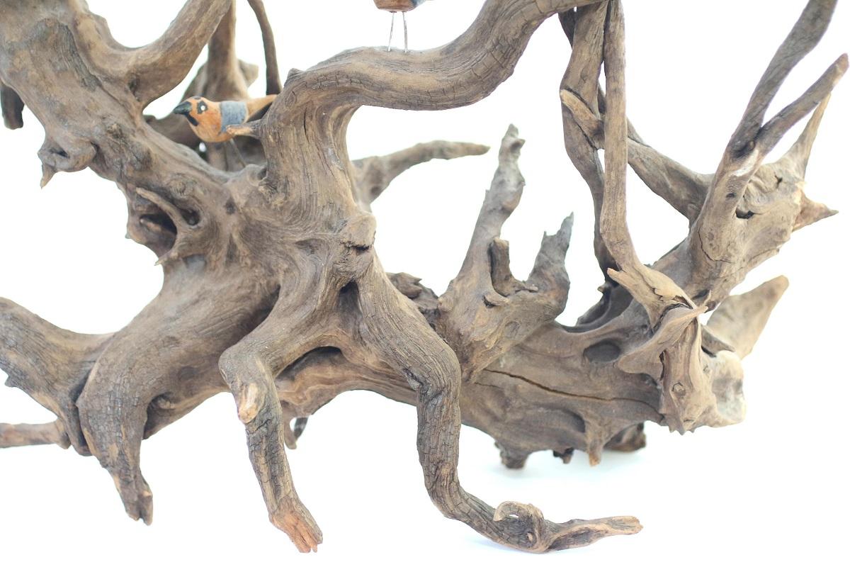 Late 19th Century Folk Art Driftwood Bird Tree For Sale 3