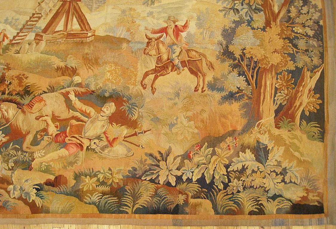 Hand-Woven Late 19th Century French Allegorical Tapestry For Sale