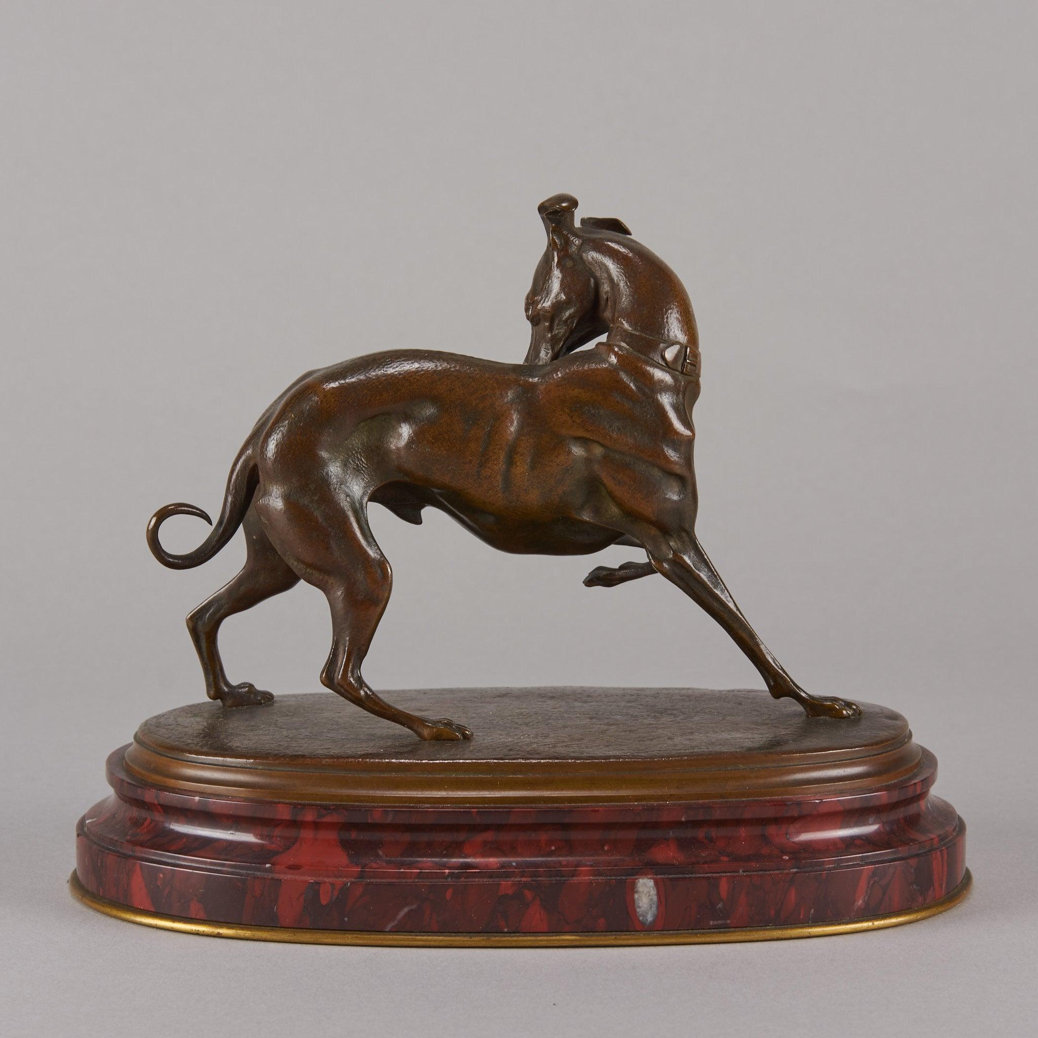 Moulage Bronze animalier français de la fin du XIXe siècle intitulé 