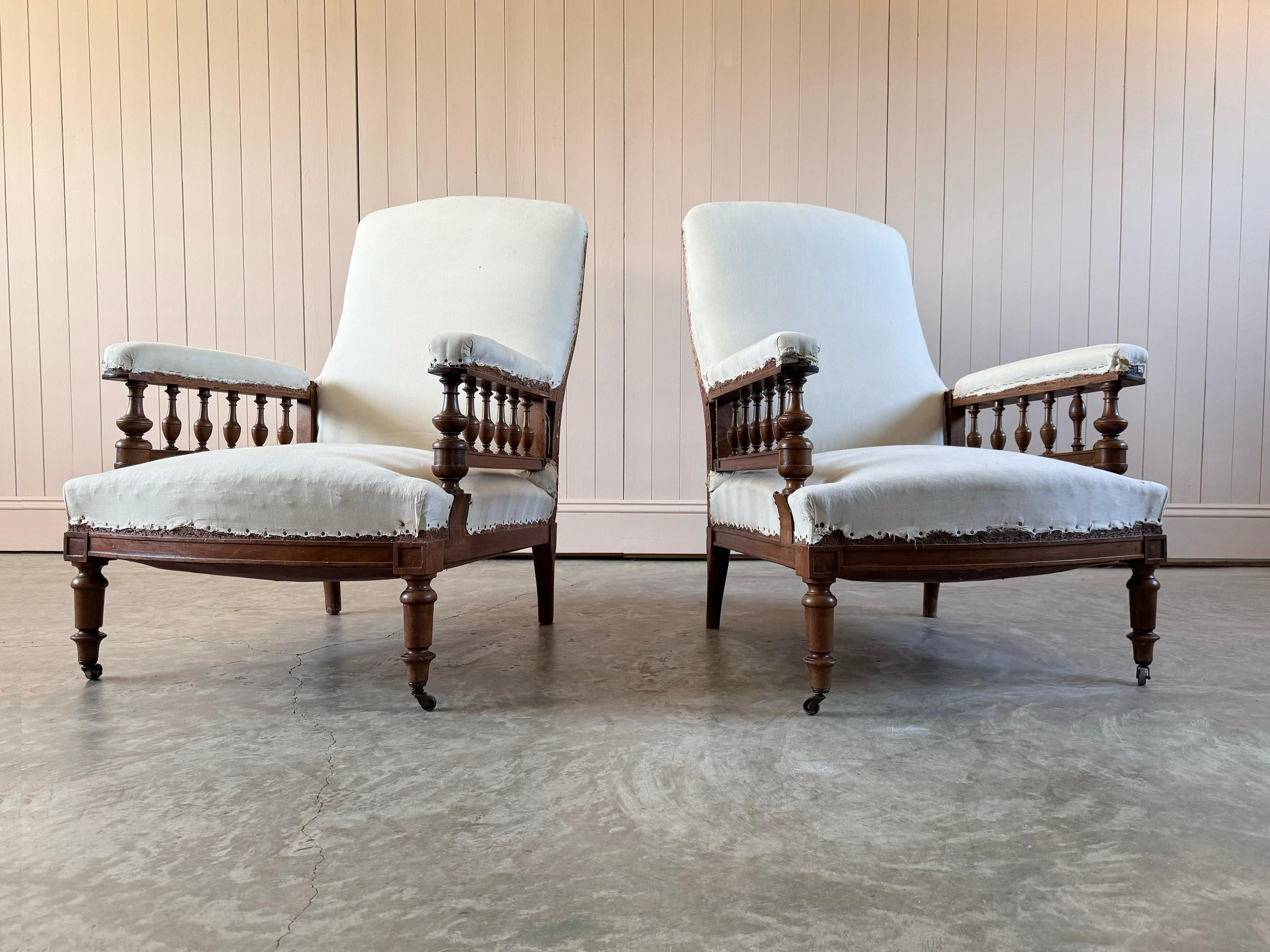 Late 19th Century French Armchair In Good Condition For Sale In Cirencester, GB
